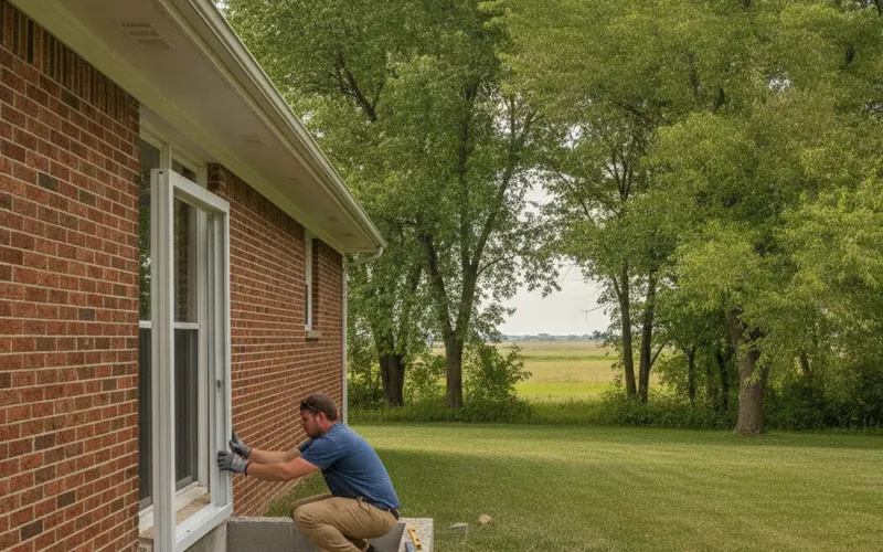 Lincoln Egress Windows at work